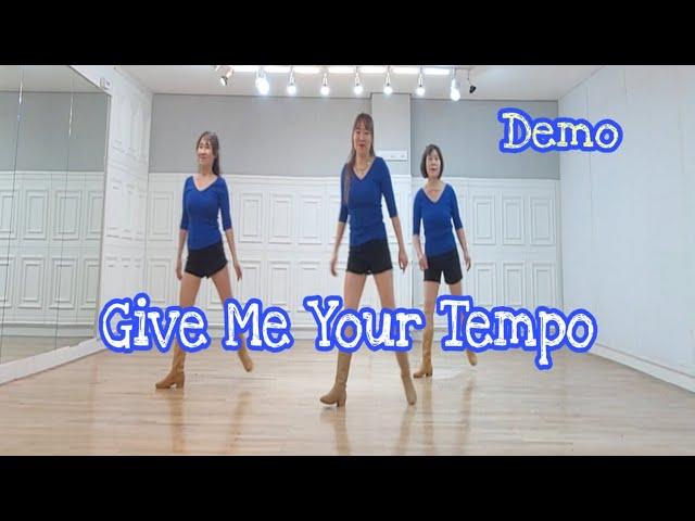 Give Me Your Tempo - Line Dance (Demo)/Nathan Gardiner/Improver