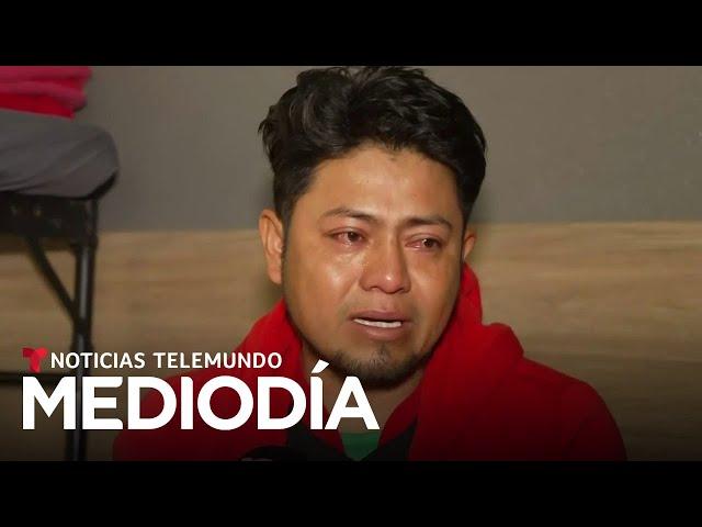 Él se salvó del accidente del autobús pero su hermano no y devastado pide ayuda | Noticias Telemundo