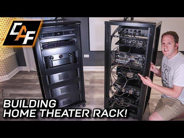 Mounting, Wiring and Installing Components in an AV RACK - How to Assemble!