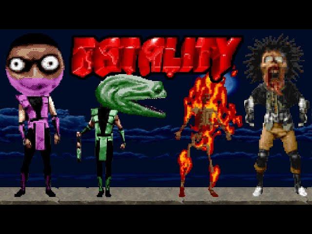 Mortal Kombat Trilogy [PS1] - All Fatalities