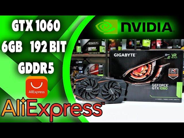 COMO COMPRAR UNA GTX1060 6GB NVIDEA EN ALIEXPRESS DE 192bit GDDR5 PCI Express 3 0 X16 TARJETA DE VID