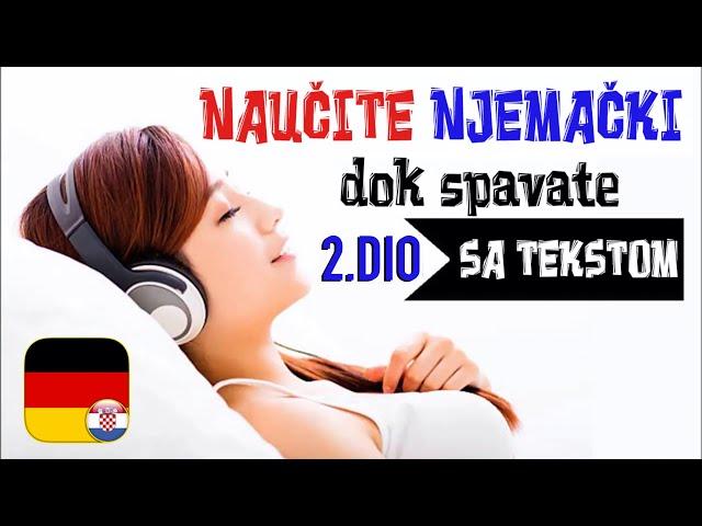 Nauči Njemački dok spavaš 2. dio - sa tekstom - nauci-njemacki.com