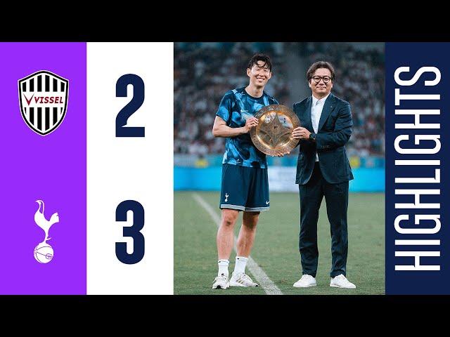 VISSEL KOBE 2-3 TOTTENHAM HOTSPUR | HIGHLIGHTS | PEDRO PORRO, SON AND MIKEY MOORE SCORE IN TOKYO