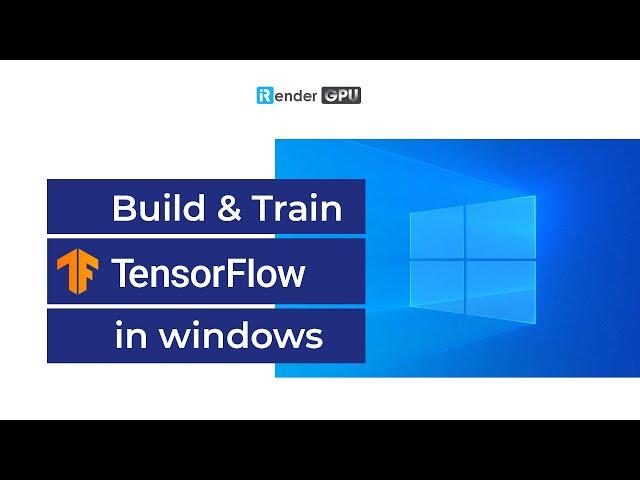Powerful GPU Cloud Training for Tensorflow in Windows | 1 x RTX 3090 | iRender Cloud Rendering
