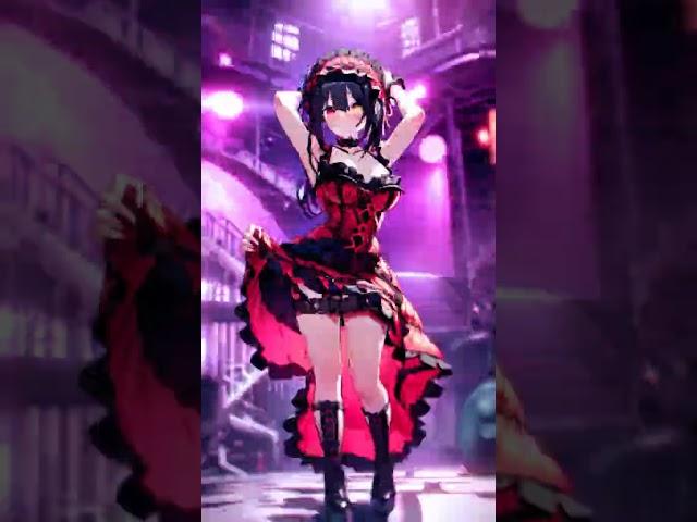 Tokisaki Kurumi ai dance #tokisakikurumi #datealive #ai #dance #waifu #zerotwodance