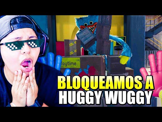 ¿QUE PASA SI BLOQUEAMOS A HUGGY WUGGY CON CAJAS en POPPY PLAYTIME?  | Pathofail