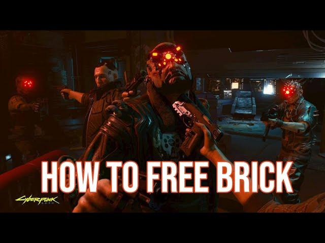 How to free Brick - The Pickup - Cyberpunk 2077