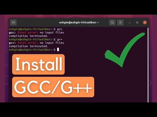 How to install GCC/G++ compilers on Ubuntu 20.04 | GDB Debugger