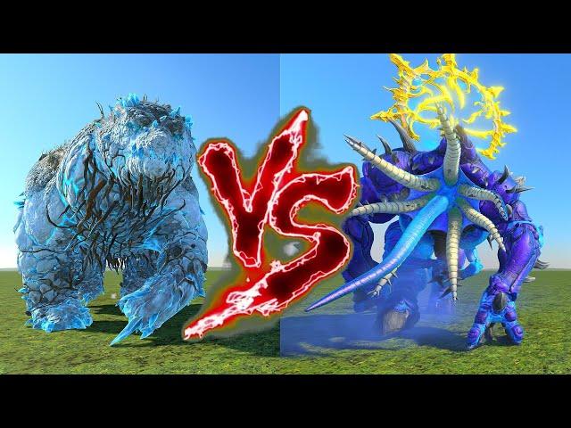 The Frozen Heart of Winter VS Aeson the Fallen. Total War Warhammer 3