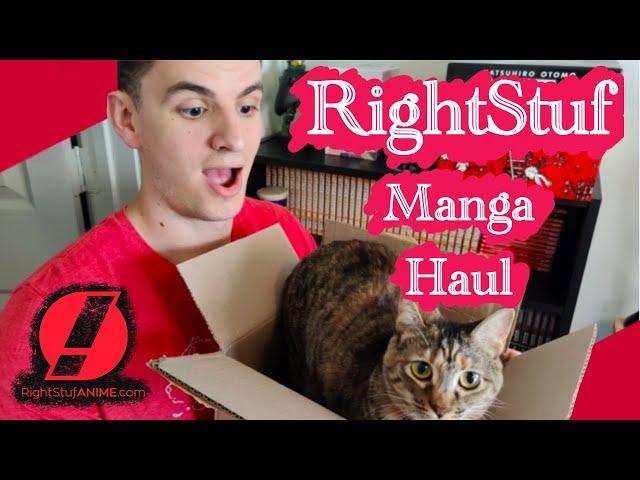 Epic RightStuf Manga Haul & Unboxing! || Sam’s Sidequest