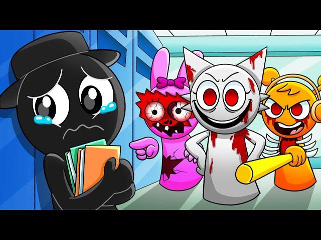 Incredibox Sprunki - BLACK: THE EARLY YEARS... | Cartoon Animation