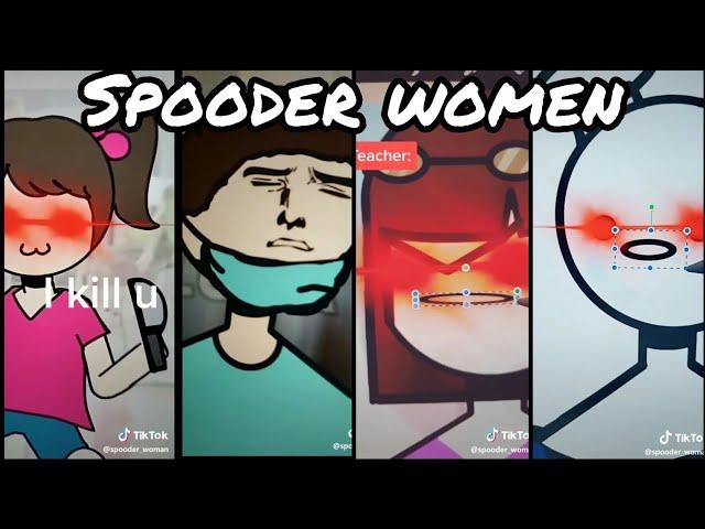 Spooder Woman | TikTok Compilation from @spooder_woman