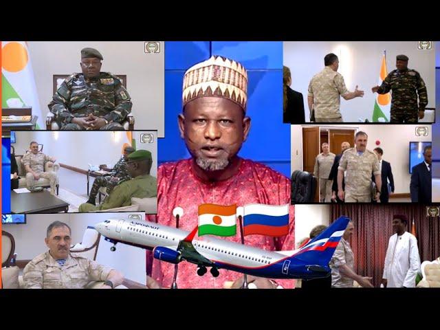 Labarun Hausa Na Nigerjune/2/6/2024/Tawagar RussiaSun sabka A Niamey Niger General Tciani gana