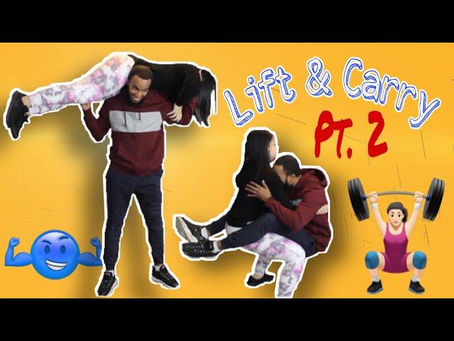 Couples Lift & Carry Challenge PART 2 with KIW The Newsomes