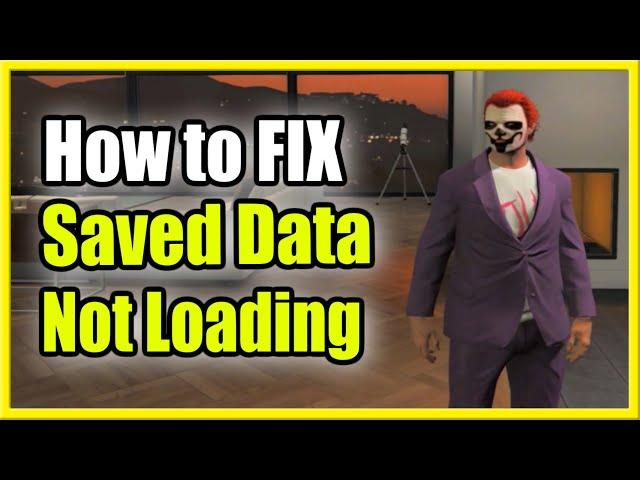 How to Fix Your save data could not be loaded from Rockstar cloud servers at this time! GTA 5 Online