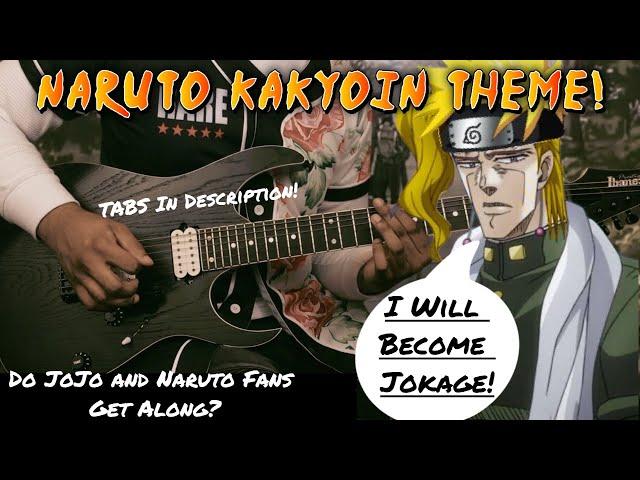 Kakyoin's Theme Guitar Cover || JoJo's Bizarre Adventure || NARUTO Mashup || TABS || Noble Pope