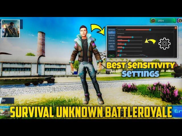 Survival unknown Battleroyale New Update Best Sensitivity settings | SUBR Best Sensitivity #subr