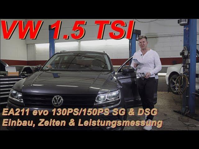 VW 1,5 TSI 130PS und 150PS Chiptuning Einbau mit JP von Chiptronic