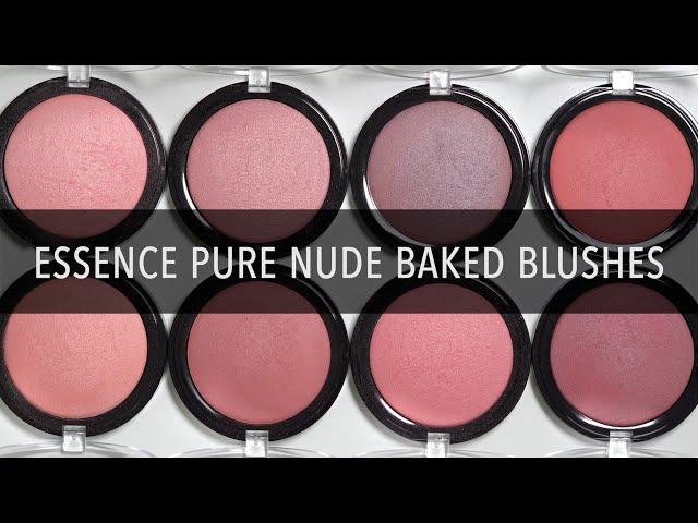 Essence Pure Nude Baked Blush Swatches