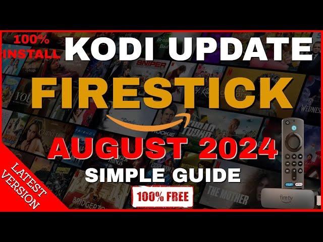 FULLY WORKING KODI ON YOUR FIRESTICK NOW! (LATEST UPDATE) 2024!