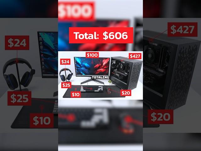 This Entire PC Gaming Setup Cost $600