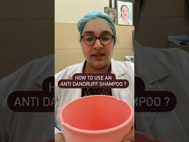 How to use an anti dandruff shampoo | Dr Ashima Goel| Dermatologist |winter skincare | skincare tips