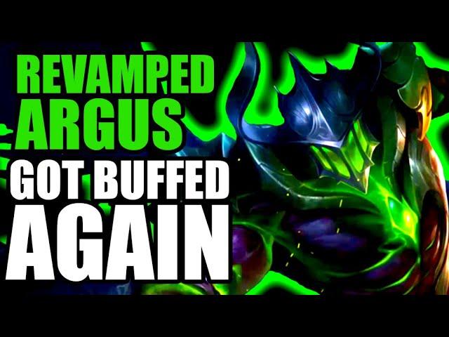 MOONTON BUFFED REVAMPED ARGUS ! || MOBILE LEGENDS GAMEPLAY AND TIPS