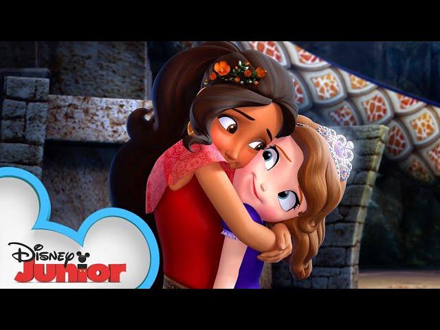 Elena of Avalor & Princess Sofia Meet For the First Time! | Elena of Avalor | @disneyjunior