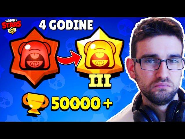 TREBA DA IGRAM 4 GODINE ZA 1 MASTERY ??!  Novi Brawl Stars Update ⭐