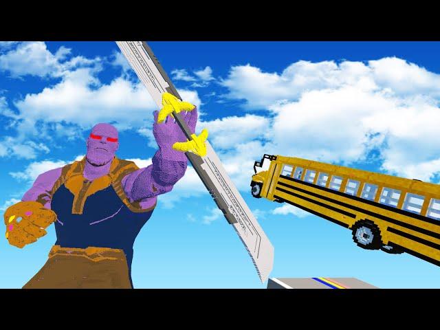 Cars vs Thanos | Teardown