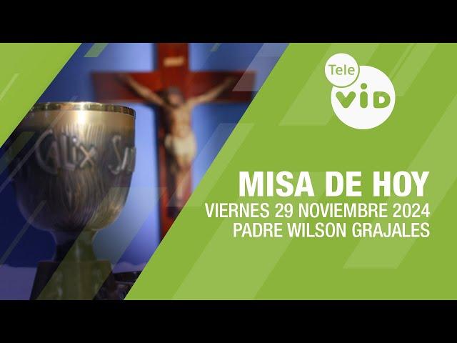 Misa de hoy  Viernes 29 Noviembre de 2024, Padre Wilson Grajales #TeleVID #MisaDeHoy #Misa