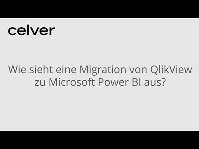 Von QlikView zu Power BI: Wie sieht eine Migration von QlikView zu Microsoft Power BI aus?