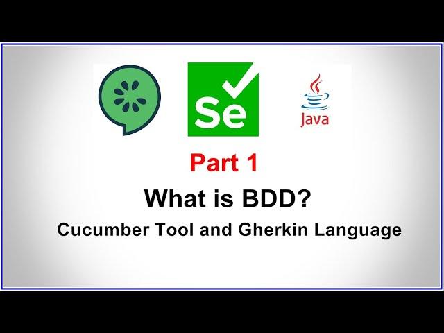 BDD Framework Part 1 | What is BDD? | Traditional Vs BDD Approch | BDD Cucumber | What is Gherkin