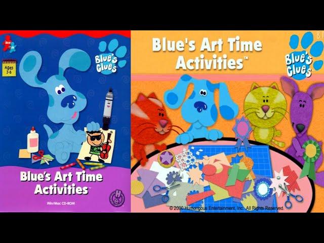 Blue's Clues: Blue's Art Time Activities (Windows) [2000] longplay