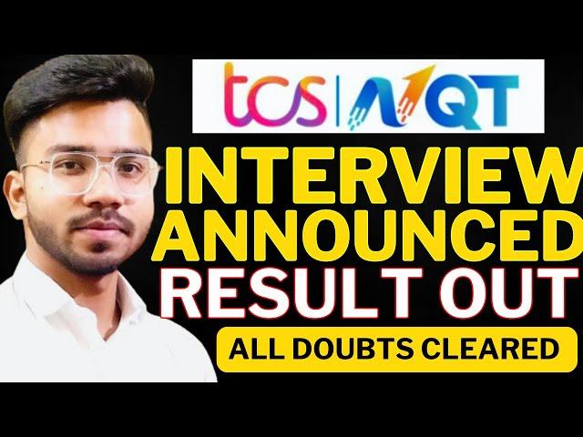 TCS NQT 2025 Results OUT! Interview Dates Announced