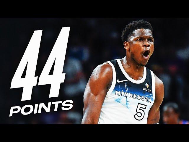 Anthony Edwards' 6th 40+ Point Performance This Season! | March 2, 2025