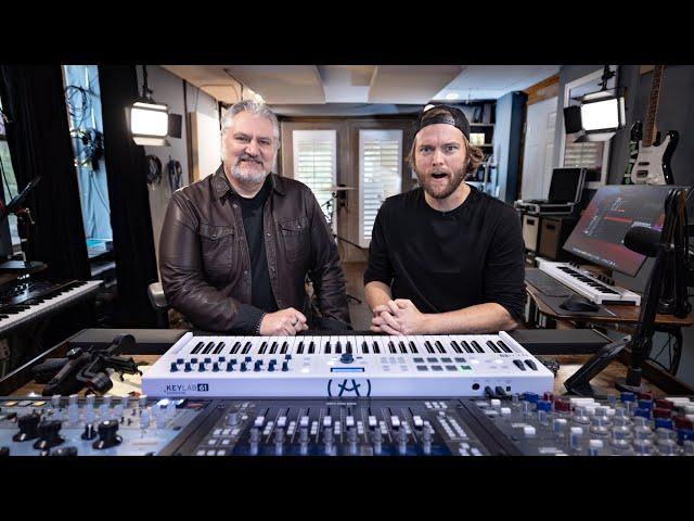 Epic HOME STUDIO Setup 2021 | Andrew Masters and Mitch Gallagher (studio tour)