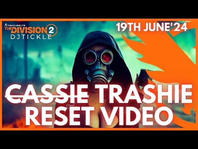 SECRET VENDOR RESET! CASSIE! 19TH JUNE 2024! #thedivision2