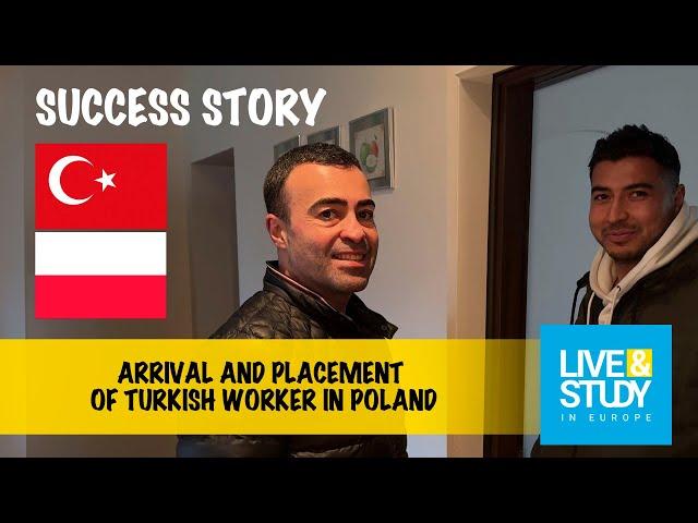 Interview with a Turkish Worker in Poland upon His Arrival at the Work Location