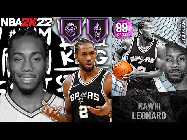 INVINCIBLE KAWHI LEONARD GAMEPLAY! THE CLAW HAS NO FLAWS IN NBA 2K22 MyTEAM!