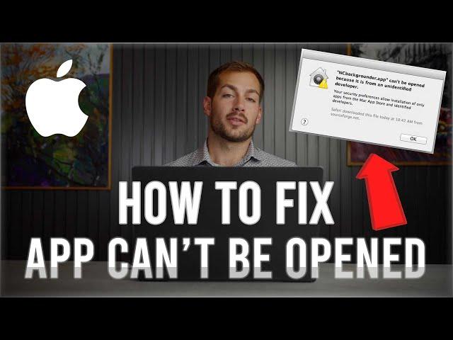 How to Install an App from an Unidentified Developer on Mac