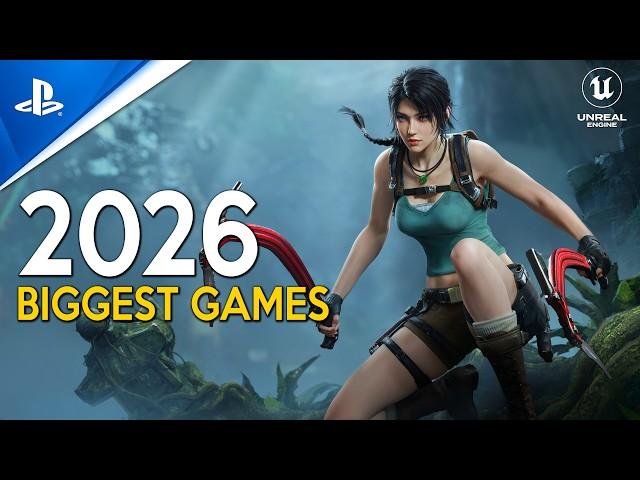 TOP 40 BIGGEST NEW Games coming in 2026 with Crazy NEXT GEN 4K Graphics