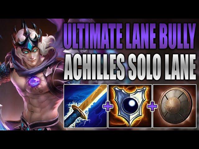 Dominating Lane is EASY with ACHILLES SOLO | SMITE 2 Gameplay