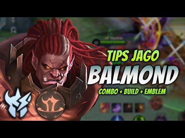 CARA MAIN BALMOND META TERBARU ! BUILD & EMBLEM BALMOND TERSAKIT 2023 ! | BALMOND JUNGLER GAMEPLAY