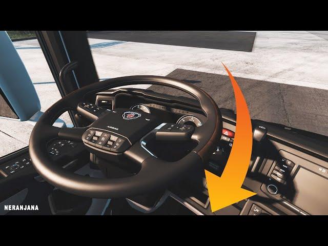 ETS2 Mods v1.41 | Animated Steering Wheel | ETS2 Mods