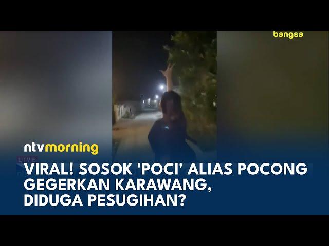 Viral Sosok Pocong di Karawang Diburu Warga Karena Dianggap Meresahkan | NTV MORNING