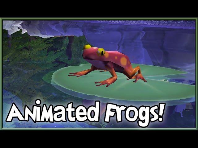 Placeable, Animated Frogs! | The Sims 4 (CC by BakieGaming)