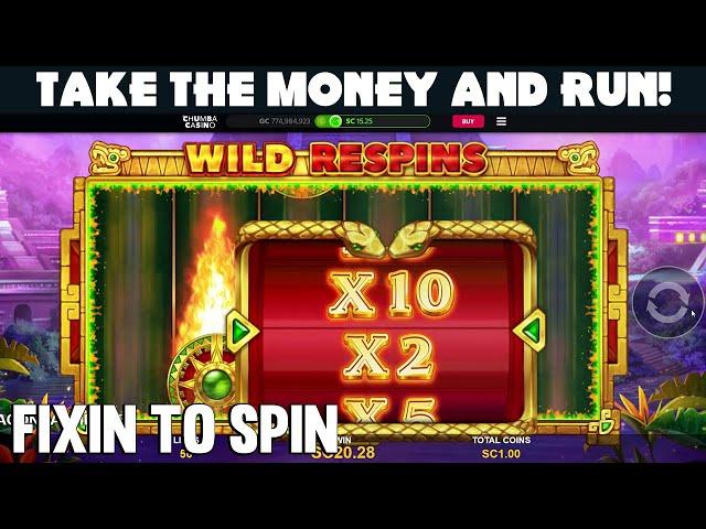 Take the Money and Run! ⫸ MEGA WIN! Anaconda Wild II  Chumba Casino