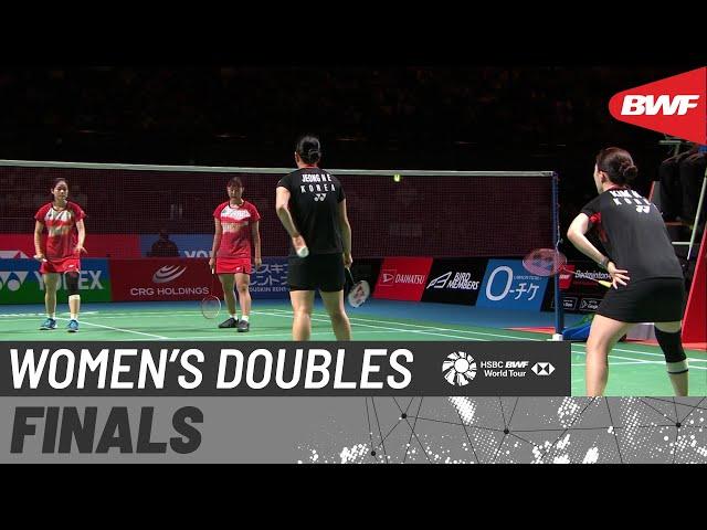 DAIHATSU YONEX Japan Open 2022 | Baek/Lee (KOR) vs. Jeong/Kim (KOR) | F