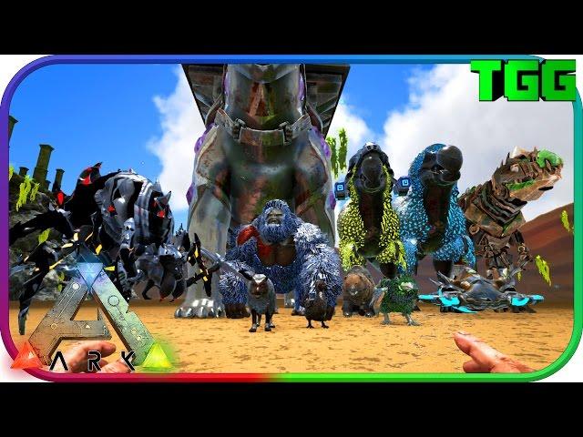 Ark Survival Evolved | Bionic Mod, Bionic Giga, Broodmother, Titanosaur +More (Modded Ark)